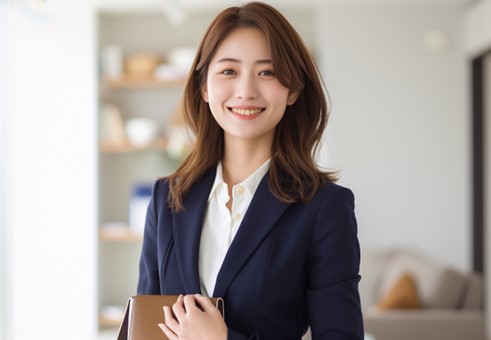 不動産知識を活かす、大手企業でのシンプル受付業務